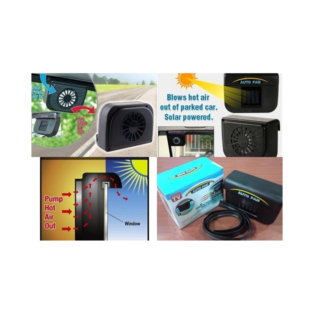 Соларен Вентилатор за кола 12V - Image 4