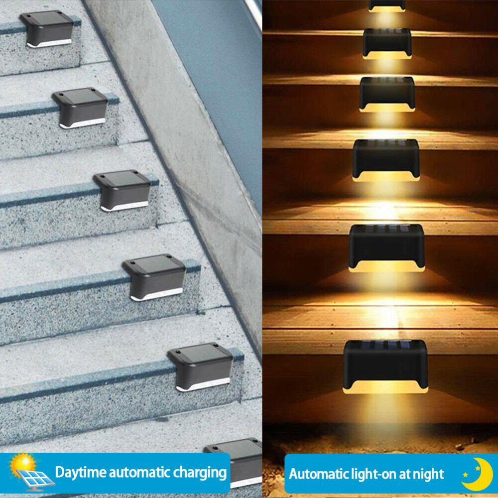 LED соларна лампа за стълби, парапети и др - Image 8