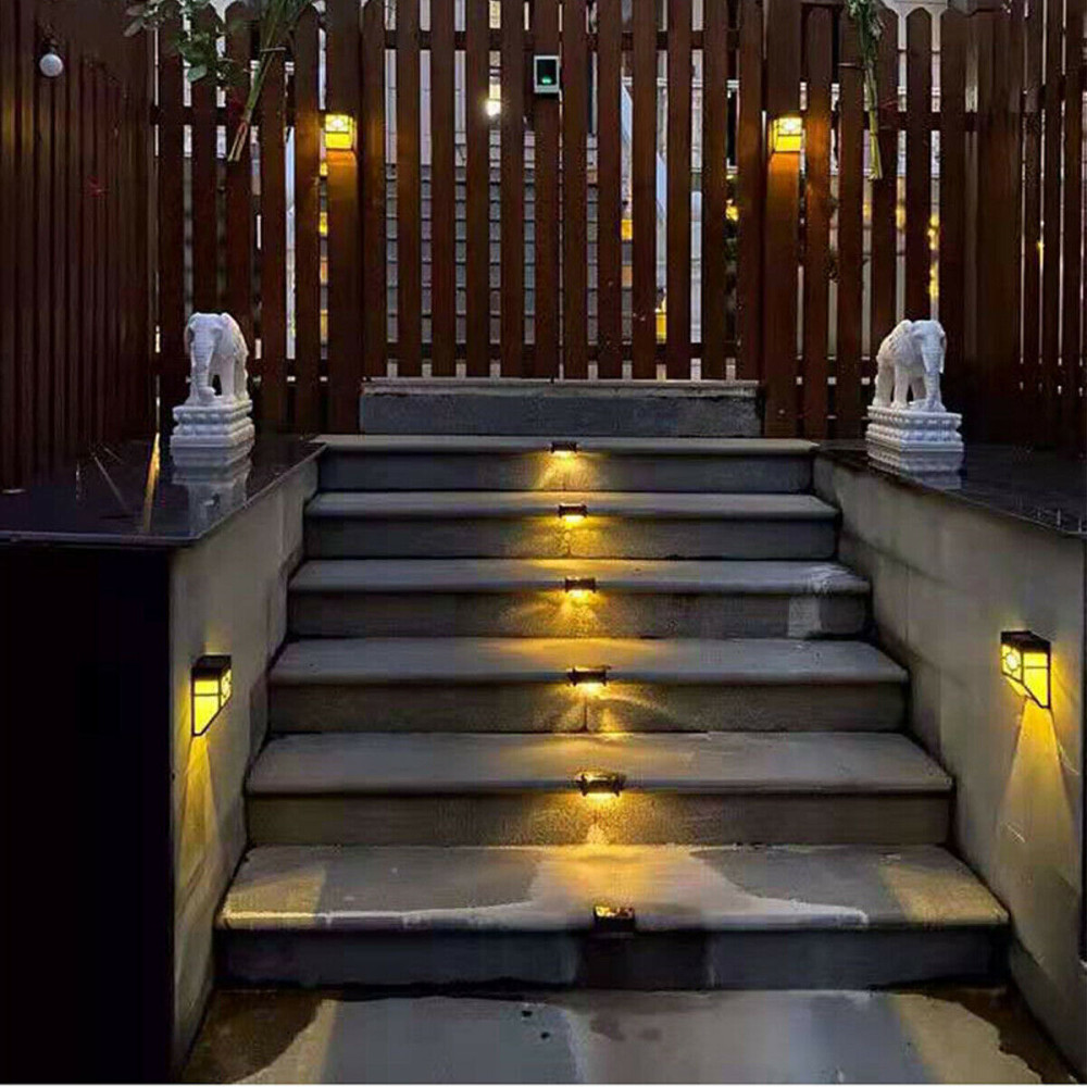 LED соларна лампа за стълби, парапети и др - Image 7