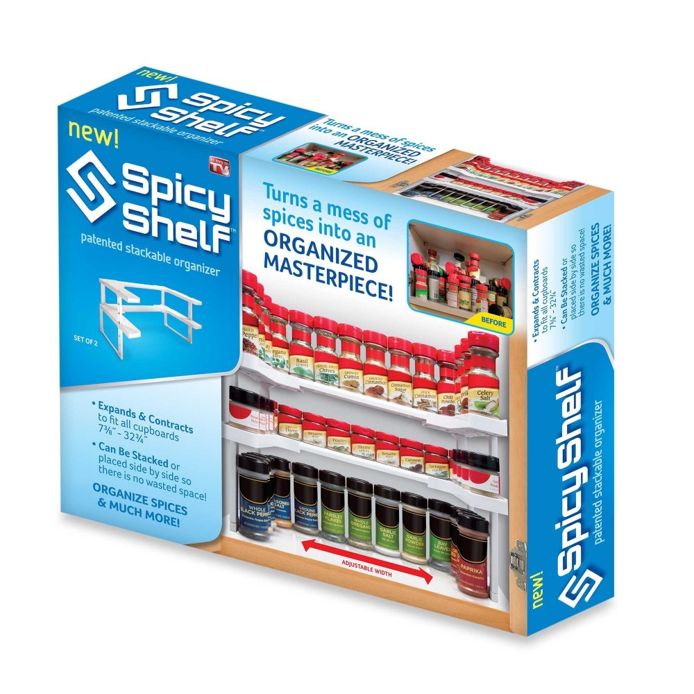Spicy Shelf Органайзер с Рафтове за Шкафове - Image 9