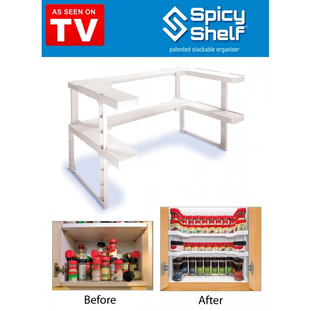 Spicy Shelf Органайзер с Рафтове за Шкафове - Image 5