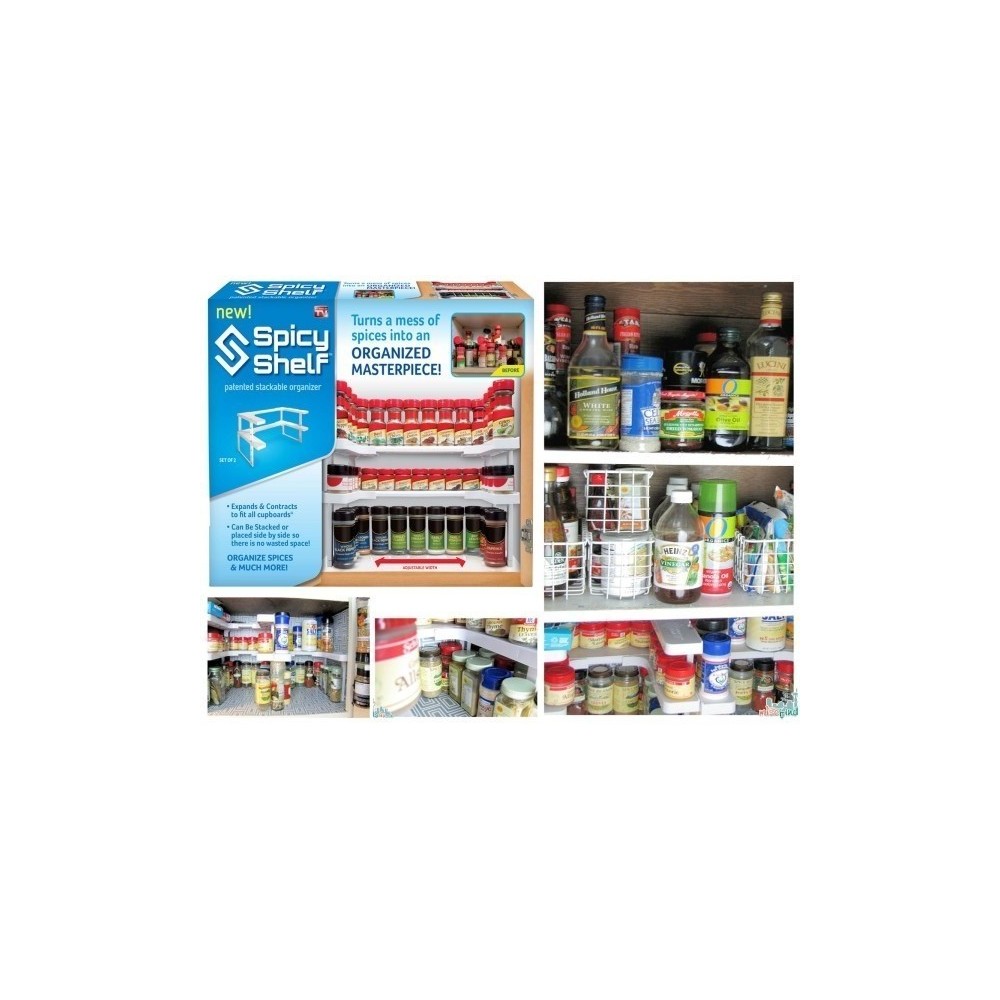 Spicy Shelf Органайзер с Рафтове за Шкафове - Image 6