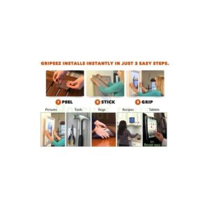 Универсални държачи Gripeez, 5 бр. в комплект, силиконови държачи