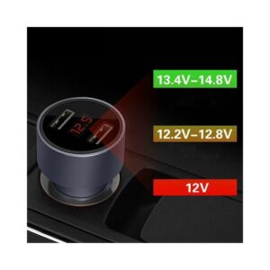 ВОЛТМЕТЪР ЗА АВТОМОБИЛ 3В1 С ДИГИТАЛЕН ДИСПЛЕЙ И USB ЗАРЯДНО